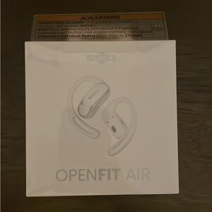 Shokz OpenFit Air Wireless Headphones - White